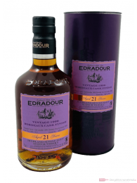 Edradour 21 Years Bordeaux Cask Finish Vintage 1999 Highland Single Malt Scotch Whisky 55,7% 0,7l 