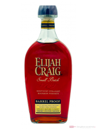 Elijah Craig Small Batch Barrel Proof Bourbon Whiskey 62,4% 0,7l 