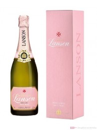 Lanson Rose Label Champagner in Geschenkverpackung 0,75l 