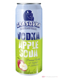 Grasovka Apple Soda alkoholisches Mischgetränk 12-0,33l