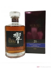 Hibiki 21 Years japanischer Whisky 0,7l 
