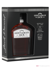Jack Daniel´s Gentleman Jack mit 2 Eiswürfelformen Tennessee Whiskey 0,7l