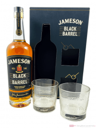 Jameson Black Barrel Irish Whiskey mit 2 Gläsern 0,7l 