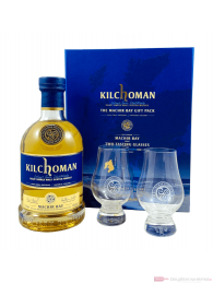 Kilchoman Machir Bay + 2 Gläser Single Malt Scotch Whisky 0,7l