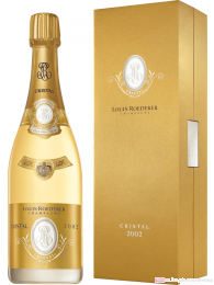 Louis Roederer Cristal Brut Vintage 2002 Late Release Champagner in Geschenkpackung 0,75l