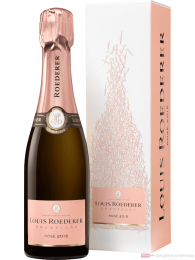 Louis Roederer Brut Rosé Vintage 2015 Champagner in Geschenkpackung Graphic 0,375l