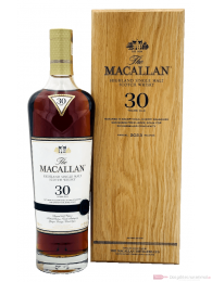 The Macallan 30 Years Sherry Oak 2020 Single Malt Scotch Whisky 