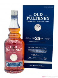 Old Pulteney 25 Years Single Malt Scotch Whisky 0,7l 