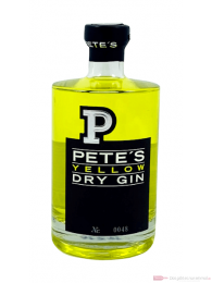 Pete's Yellow Dry Gin 0,5l