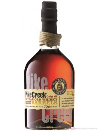 Pike Creek 10 Years Rum Barrel finished Canadian Whisky 0,7l