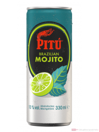 Pitu Brazilian Mojito alkoholisches Mischgetränk 12-0,33l