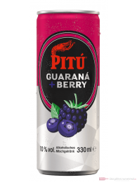 Pitu Guaraná + Berry alkoholisches Mischgetränk 12-0,33l