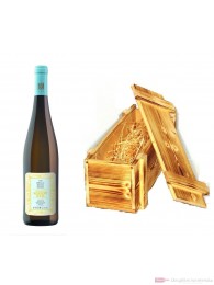 Robert Weil Riesling Qba trocken Weißwein 2011 12% 0,75l Flasche in Holzkiste geflammt