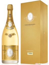 Louis Roederer Cristal 2008 in Geschenkverpackung Champagner 1,5l Magnum