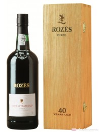 Rozès 40 Jahre Porto in Holzkiste 0,75l