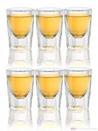 6 Whisky Shot Gläser