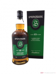 Springbank 15 Jahre Campbeltown Single Malt Scotch Whisky 0,7l