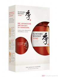 Suntory Toki mit Glas Blend Whisky Japan 0,7l