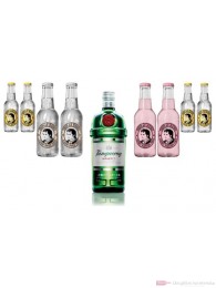 Tanqueray Gin 1,0l Flasche Tonic Water Mix Pack