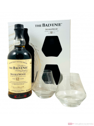Balvenie 12 years Doublewood + 2 Gläser Single Malt Scotch Whisky 0,7l