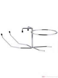 Contacto Tischhalterung für Sektkühler verchromter 8 mm Stahldraht schwere Qualität Durchmesser 18,4cm