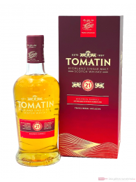 Tomatin 21 Years Bourbon Barrels Single Malt Scotch Whisky 0,7l 