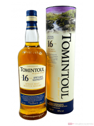 Tomintoul 16 Years Singel Malt Scotch Whisky 0,7l