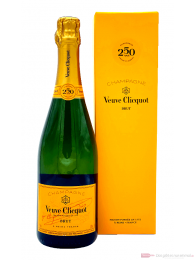 Veuve Clicquot Brut 250 Years De La Maison Champagner in GP 0,75l 
