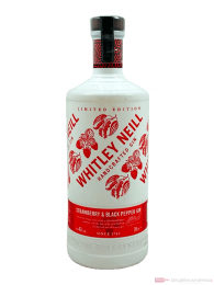 Whitley Neill Strawberry & Black Pepper Gin 0,7l