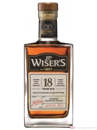 J.P. Wisers 18 Years Blended Canadian Whisky 0,7l