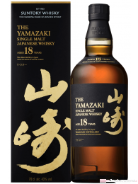 Suntory Yamazaki 18 Years Single Malt Whiskey Japan 0,7l 