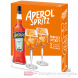 Aperol Aperitivo + 2 Original Aperol Gläser 0,7l front