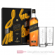 Johnnie Walker Black Label in GP mit Glas Blended Scotch Whisky 0,7l