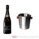 Moet & Chandon Champagner Nectar Impérial im Champagner Kühler Aluminium poliert 12% 0,75l Flasche