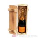 Veuve Clicquot Champagner Brut in Holzkiste geflammt 12 % 0,75 l. Flasche 