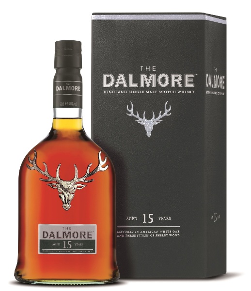 Single Malt Scotch Whisky der Marke The Dalmore 15 Jahre 40% 1,0l Flasche