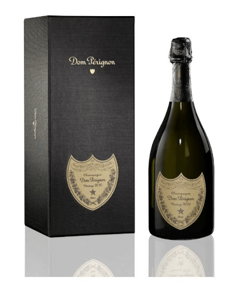 Champagner der Marke Dom Perignon Vintage 2010 in Geschenkverpackung 12,5% 0,75l Flasche