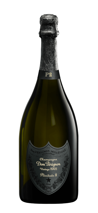 Champagner der Marke Dom Perignon P2 Vintage 2003 12,5% 0,75l Flasche