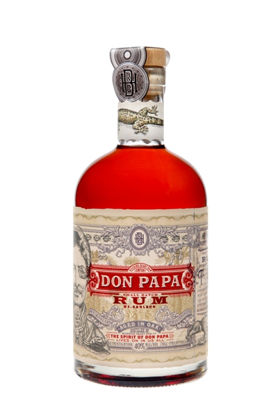 Rum der Marke Don Papa 40% 0,7l Flasche