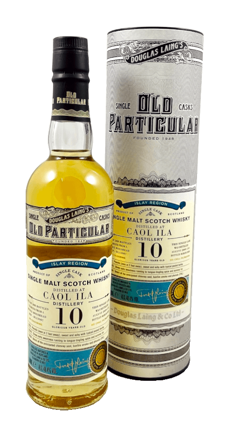 Single Malt Scotch Whisky Douglas Laing Old Particular Caol Ila 10 Years Single Cask 2009 48,4% 0,5l Flasche