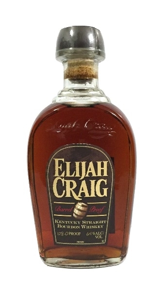 Straight Bourbon Whiskey der Marke Elijah Craig Barrel Proof 64% 0,7l Flasche