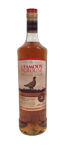 Blended Scotch der Marke Famous Grouse Mellow Gold 40% 1l Flasche