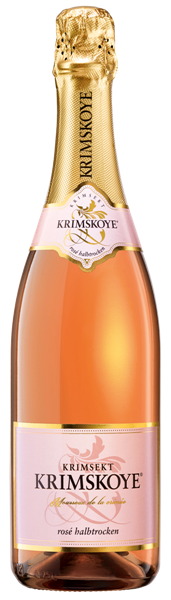 Sekt der Marke Krimskoye Rosé halbtrocken 12% 6-0,75l Flaschen