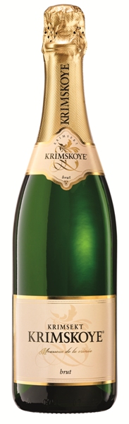 Sekt der Marke Krimskoye weiss trocken 12% 6-0,75l Flaschen