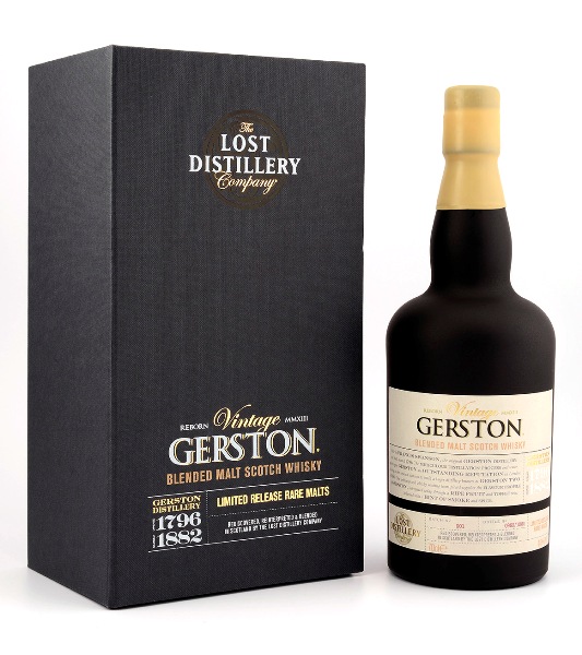 Blended Malt Scotch Whisky der Marke The Lost Distillery Gerston Vintage 46% 0,7l Flasche