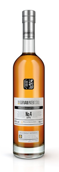 Single Grain Scotch Whisky der Marke Girvan Patent Still 42% 0,7l Flasche