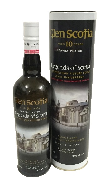 Single Malt Scotch Whisky der Marke Glen Scotia 10 Years 50% 0,7l Flasche