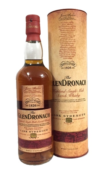 Single Malt Scotch Whisky der Marke Glendronach Cask Strength 56,1% 0,7l Flasche