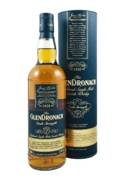 Single Malt Scotch Whisky der Marke Glendronach Cask Strength 57,9% 0,7l Flasche