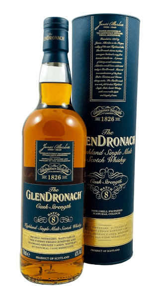 Single Malt Scotch Whisky Glendronach Cask Strength Batch No. 8 61% 0,7l Flasche